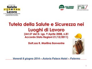 Impara a salvaguardare la sicurezza sul lavoro
